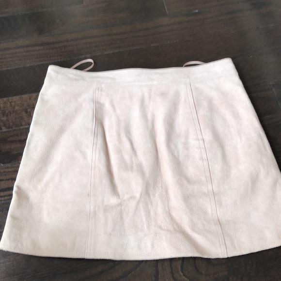 🌺MANGO leather/suede skirt - Picture 11 of 13